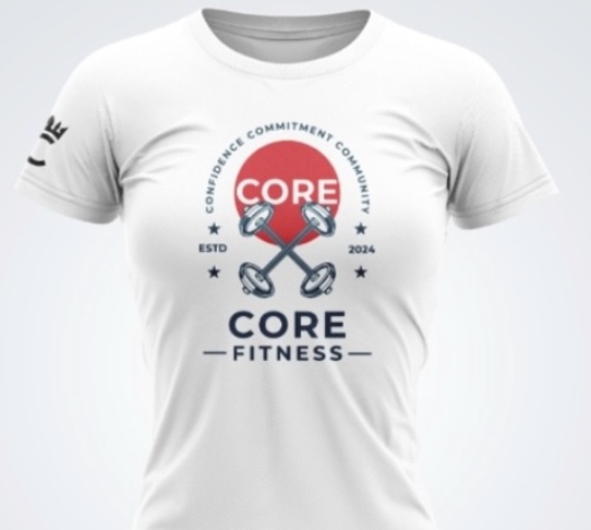 White Fitness Tee - Female White Fitness Tee - Female