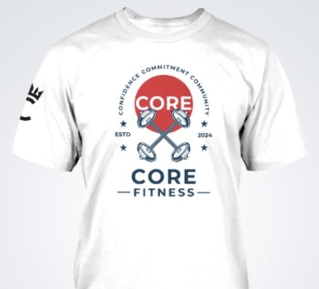 White Fitness Tee - Male White Fitness Tee - Male